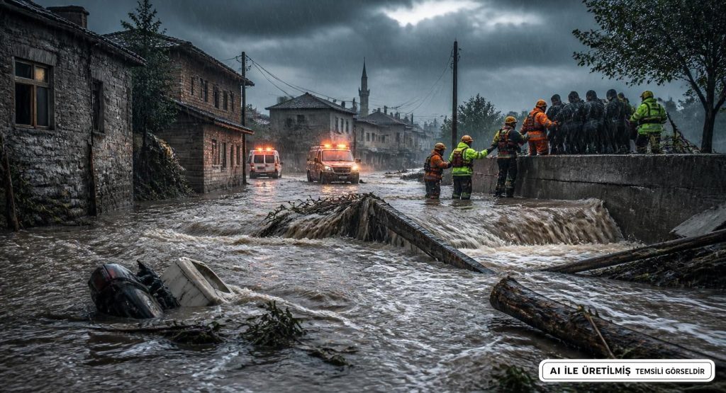 Niğde'de Sağanak Yağmuru Sel Felaketine Yol Açtı