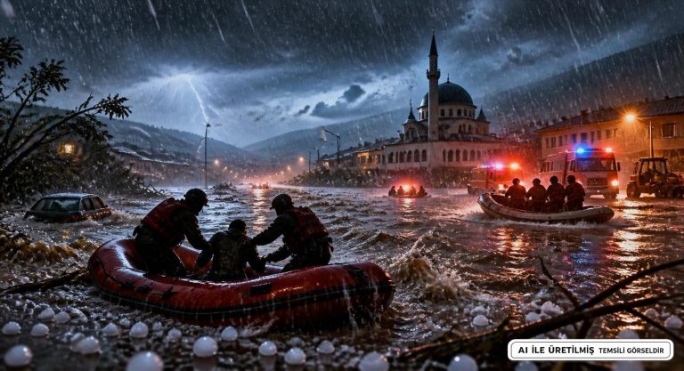 Niğde’de Sel Felaketi Yaşandı: 1 Kişi Hayatını Kaybetti
