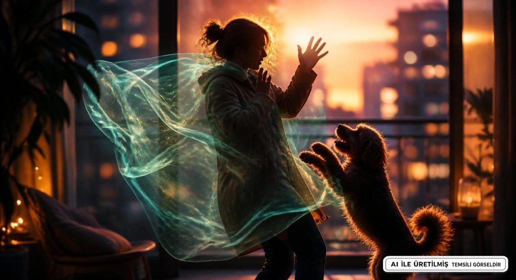 Nilperi Şahinkaya'dan Köpeği Pablo'ya Görünmezlik Şakası
