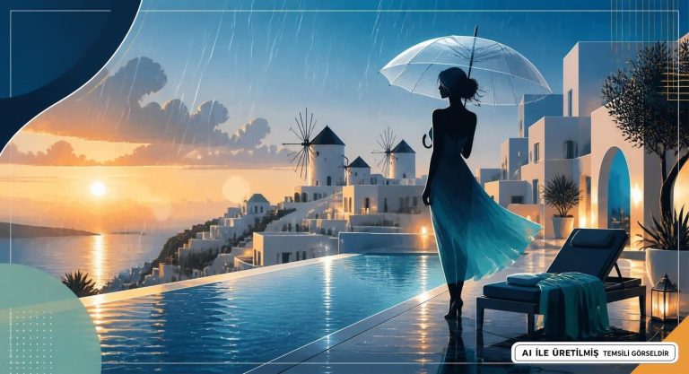 Nilsu Berfin Aktaş’tan Mikonos Manzaraları: Tatil Keyfi