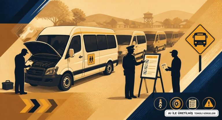 Öğrenci Güvenliği İçin Okul Servisleri Kapsamlı Denetlendi
