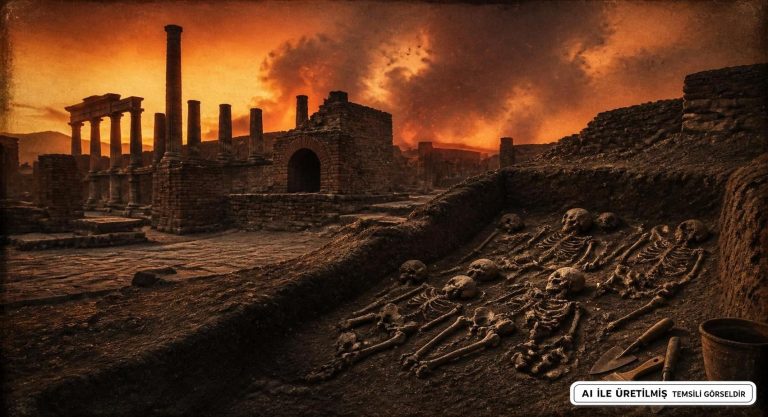 Pompeii’de Atgiller İskeleti, Vezüv Patlaması Gizemini Açıyor