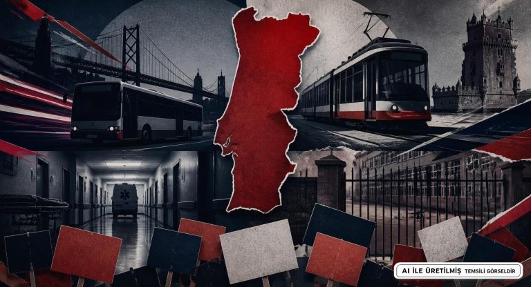 Portekiz’de Genel Grev: Toplu Taşıma ve Kamu Hizmetleri Felç Oldu