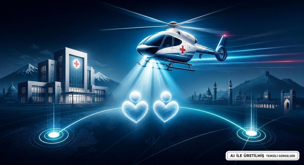 Prematüre İkiz Bebek, Tedavi İçin Helikopterle Niğde'ye Nakledildi