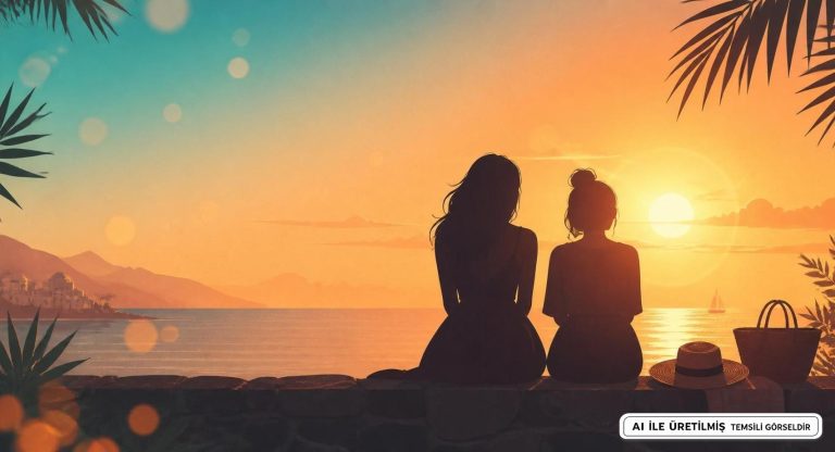 Serenay Sarıkaya, Anne İle Tatil Pozlarıyla Gündemde