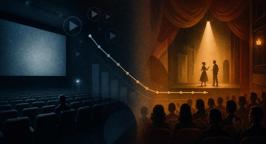 Sinema Seyircisi Düşerken Tiyatrolar Farklı Bir Performans Gösterdi