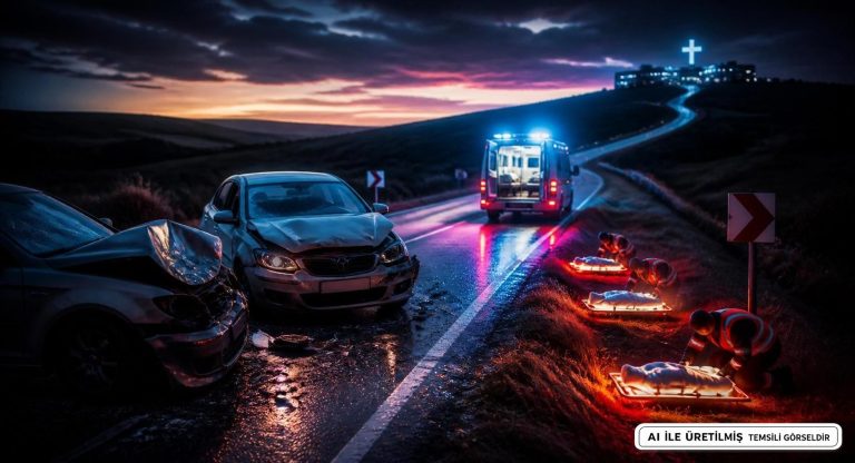 Tekirdağ Saray’da İki Araç Çarpıştı: Üç Kişi Yaralandı
