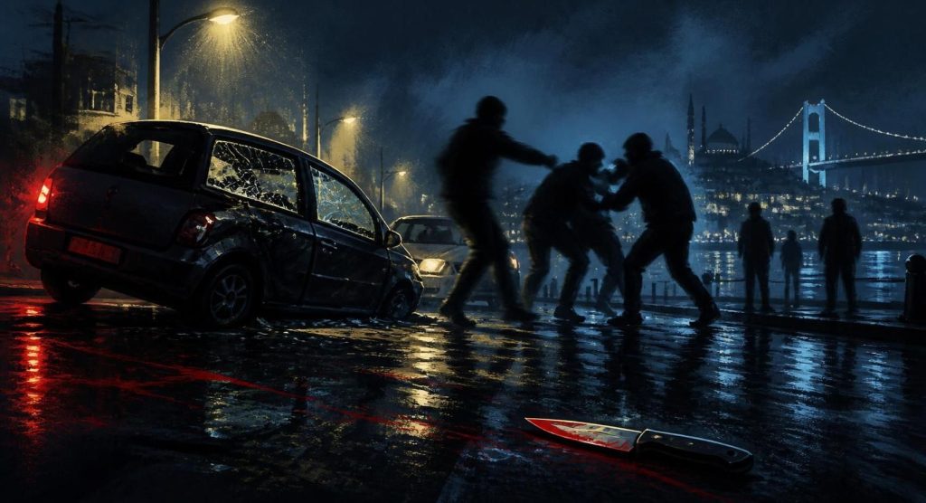 Trafik Kavgası Cinayete Dönüştü: Genç Adam Bıçaklanarak Öldürüldü
