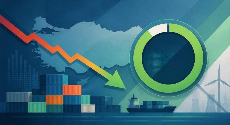 Türkiye Dış Ticaret Açığı Büyük Düşüş Gösterdi