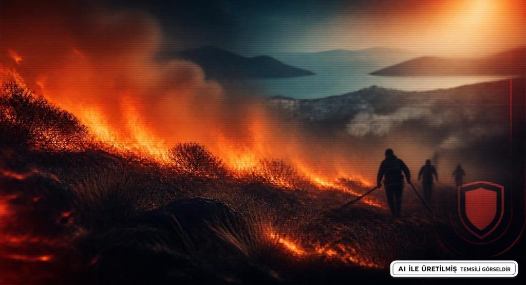 Bodrum'da Kendini Yakma Girişimi Yangınla Sonuçlandı