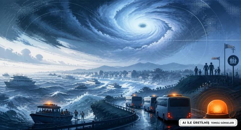 Cıciang’da Bavi Tayfunu: 1,72 Milyon Tahliye