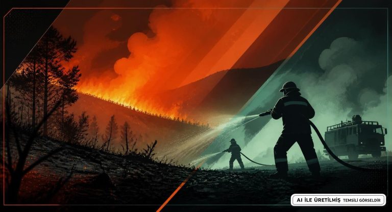 Diyarbakır Çüngüş’te Örtü Yangını Kontrol Altında