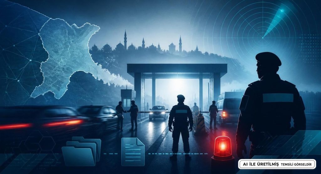 Edirne'de 14 Yabancı Uyruklu Düzensiz Giriş Tespiti