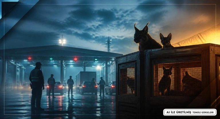 Edirne’de Hamzabeyli’de 4 Vahşi Kedi Yakalandı