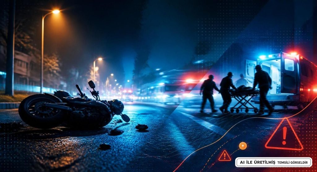 Elazığ'da Motosiklet Kazası Yaralattı