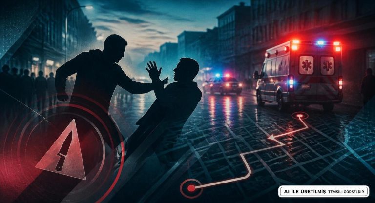Erzurum’da Bıçaklı Kavgada İki Kişi Yaralandı