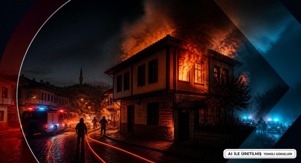 Eskişehir'de Ev Yangını Kundaklama Şüphesi