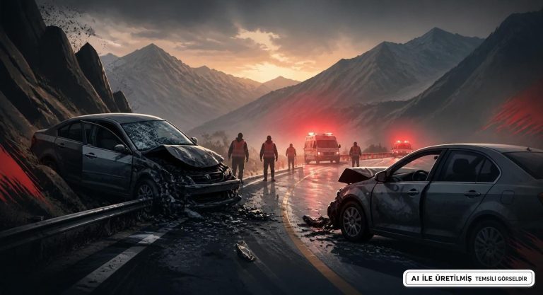 Hakkari’de Trafik Kazası: 7 Yaralı
