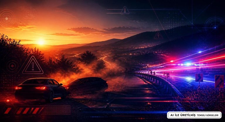 Hatay Yayladağı’nda İki Otomobil Çarpıştı