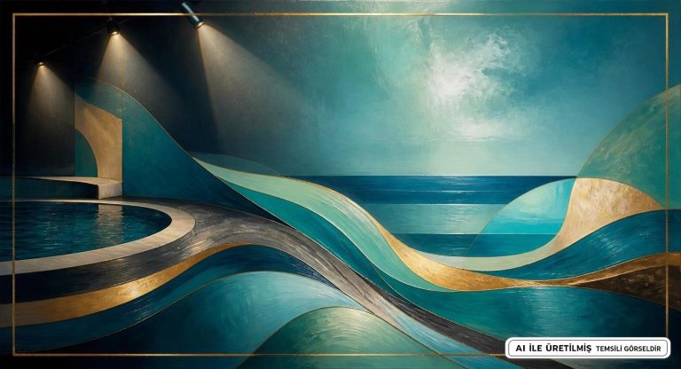 Hockney’nin Dalgalı Eseri Müzayedede Satıldı