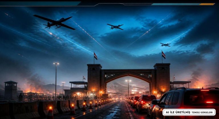 İran Dronları Irak’ı Vurdu, Sınırda Yoğunluk