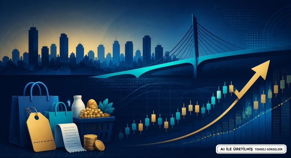 İstanbul'da Enflasyon Aylık Yüzde 1,14 Arttı