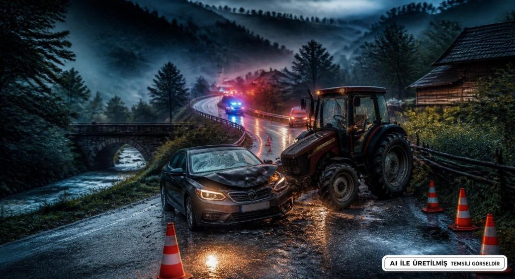 Kastamonu Taşköprü'de Trafik Kazası Can Aldı