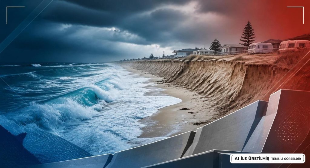 Lancelin'de Kıyı Erozyonu Deniz Duvarı Gündemi