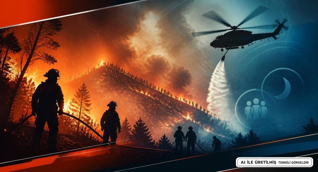Malatya Pütürge Orman Yangınında Müdahale