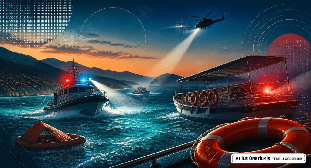Muğla Fethiye'de Gezi Teknesinde Tahliye