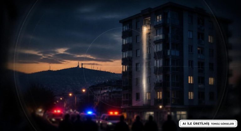 Siirt’te 6’ncı Kattan Balkon Düşmesi