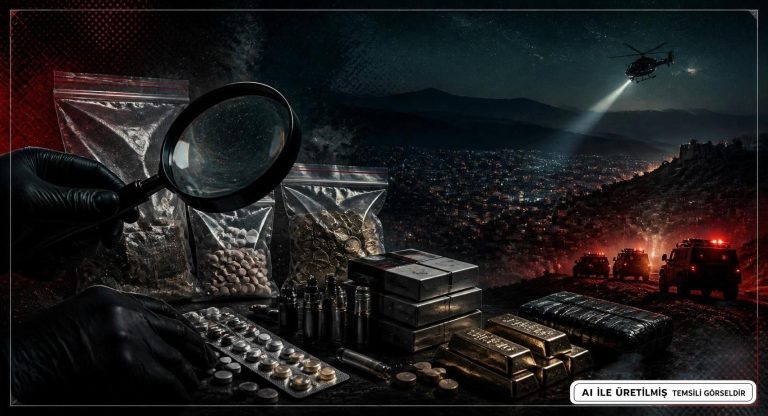 Şırnak’ta Kaçakçılık Ve Uyuşturucu Operasyonu