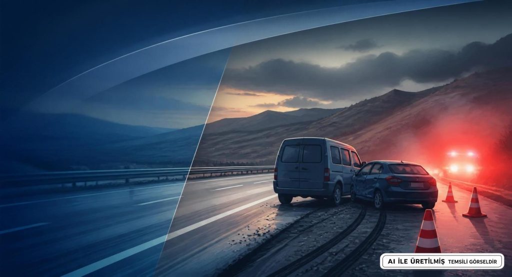 Sivas Divriği'nde Trafik Kazası: 1 Can Kaybı