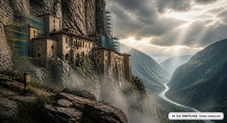 Trabzon Sümela Manastırı Yeniden Ziyaretçiyle Buluştu