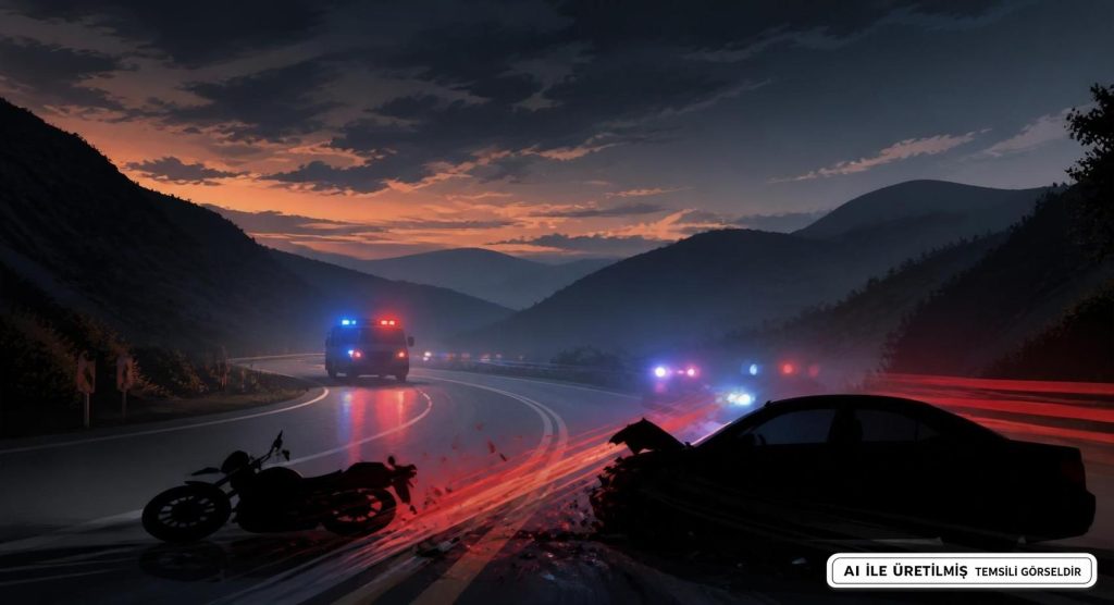 Tunceli'de Motosiklet Kazası: 2 Yaralı