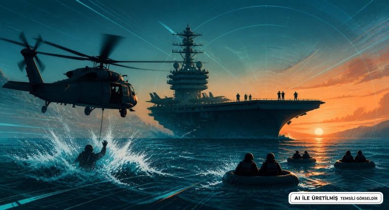 USS George H.W. Bush’ta Acil İniş
